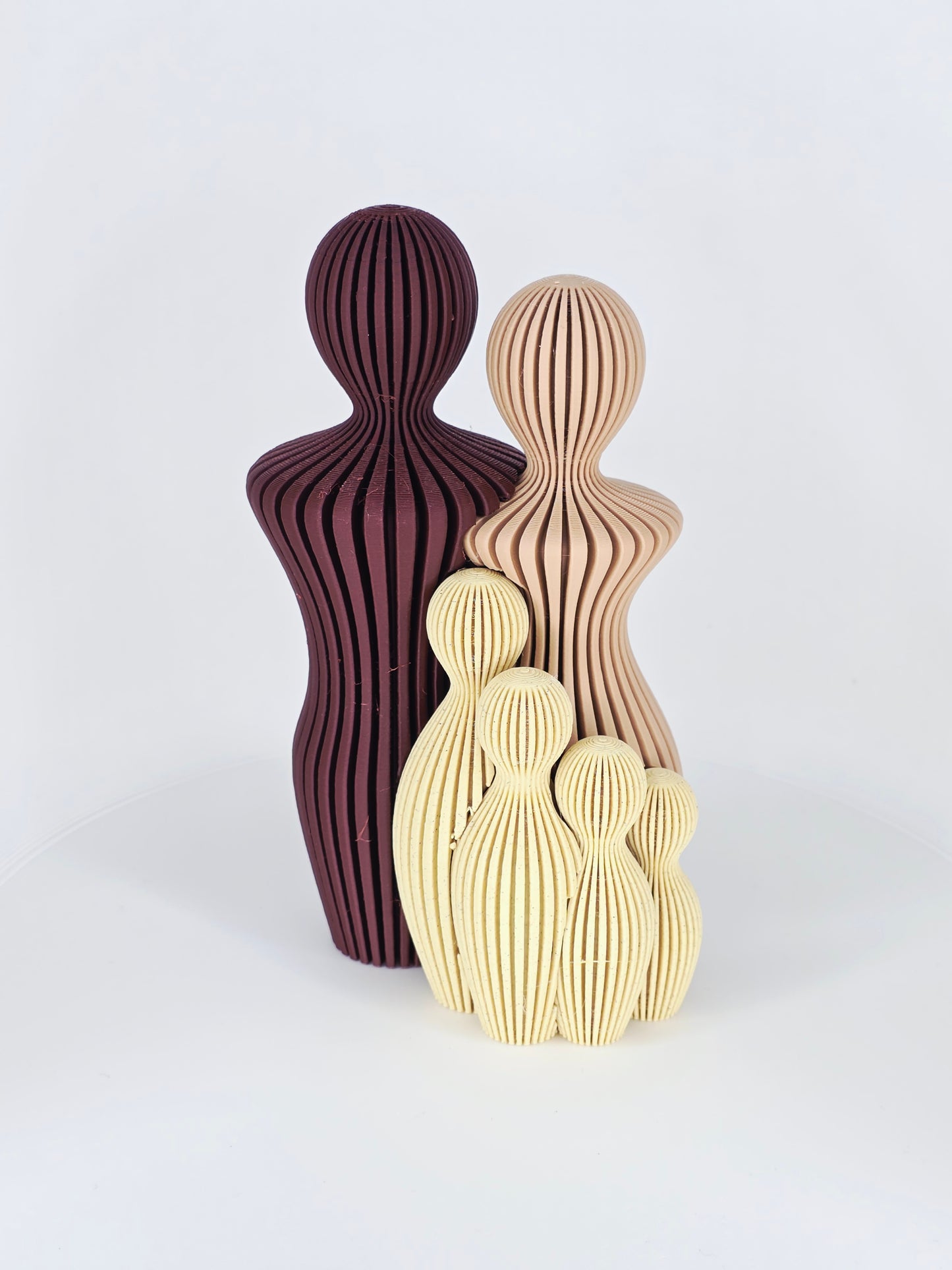 Verbinding Gezin - Groot - Wood - 25cm