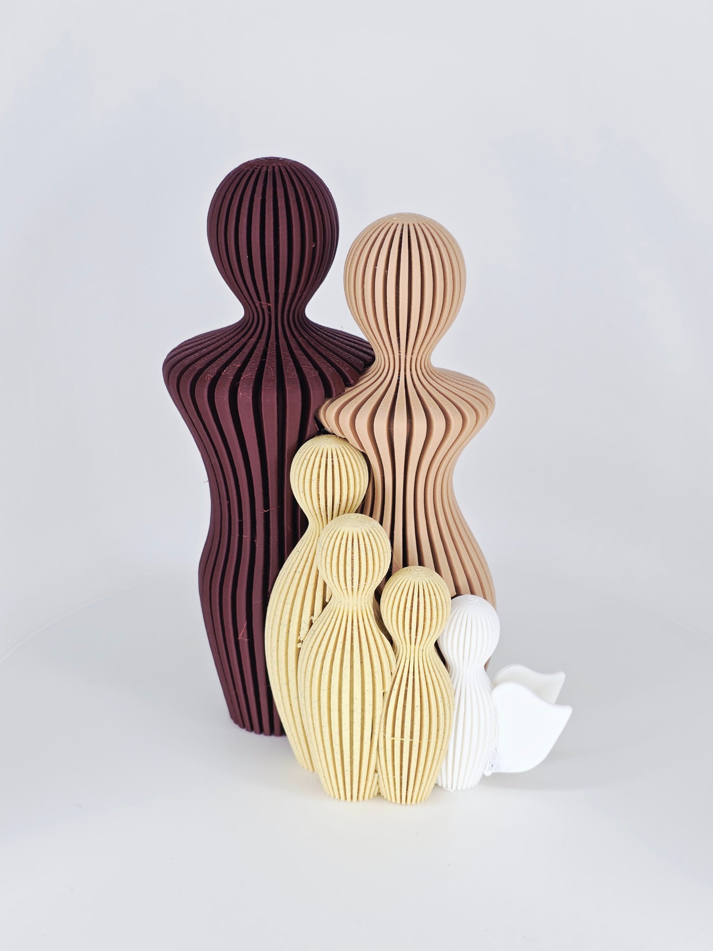 Verbinding - Rouw - Groot - Wood - 25cm