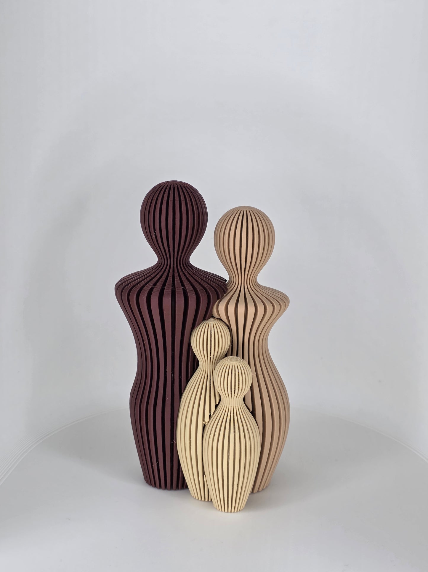 Verbinding Gezin - Groot - Wood - 25cm