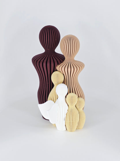 Verbinding - Rouw - Klein - Wood - 13cm